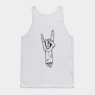 Zombie rock on Tank Top